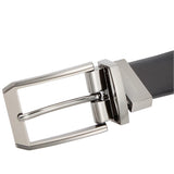 Perry Ellis Portfolio Men's Leather Mr. Pebble Reversible Belt Black Size 38 REG
