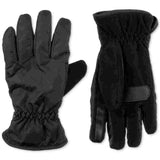 Isotoner Signature Men's Sleek Heat Sports Gloves Black Size X-Large
