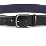 Original Penguin Men's Burnished Bird Leather Belt Black Size 42 REG