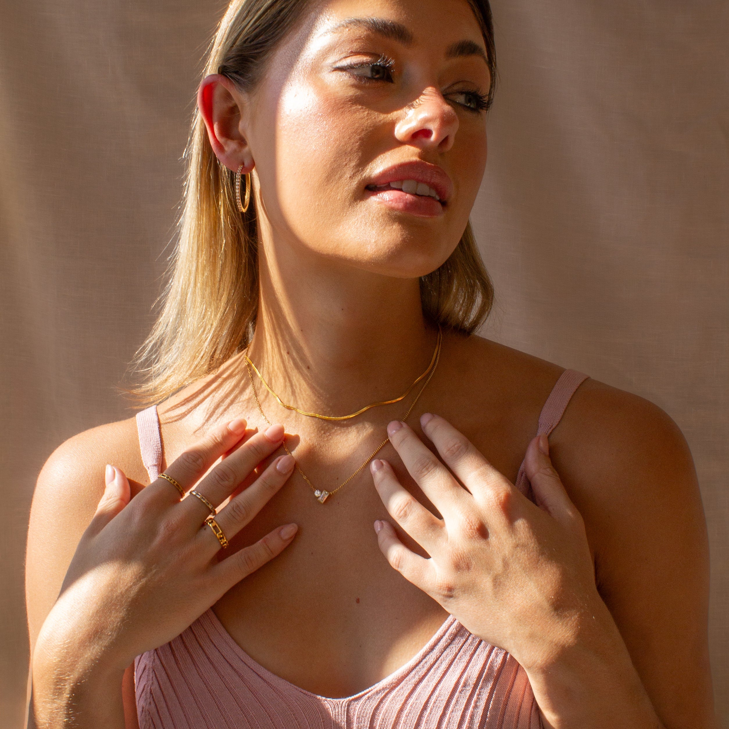 Juliet Cluster Necklace