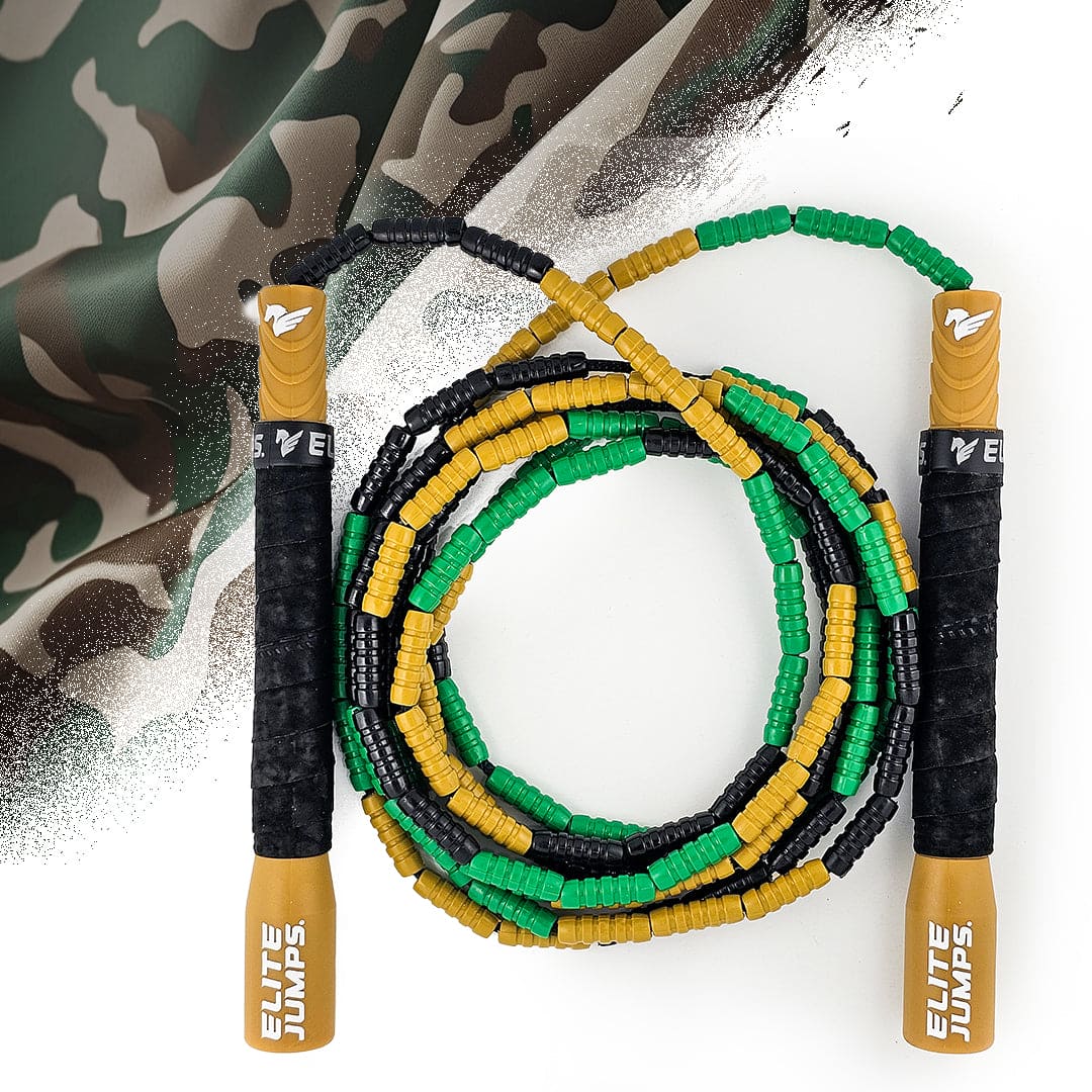 Camo Freestyle Soft Beaded Jump Rope