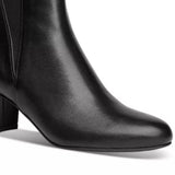 Alfani Zuri Block-Heel Booties Women's Shoes Black Size 8.5 M