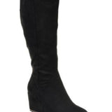 Journee Collection Women's Comfort Parker Boot Shoes Black Size 8 M