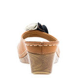Gc Shoes Sydney Wedge Sandal Women's Shoes Brown Size 7.5 M