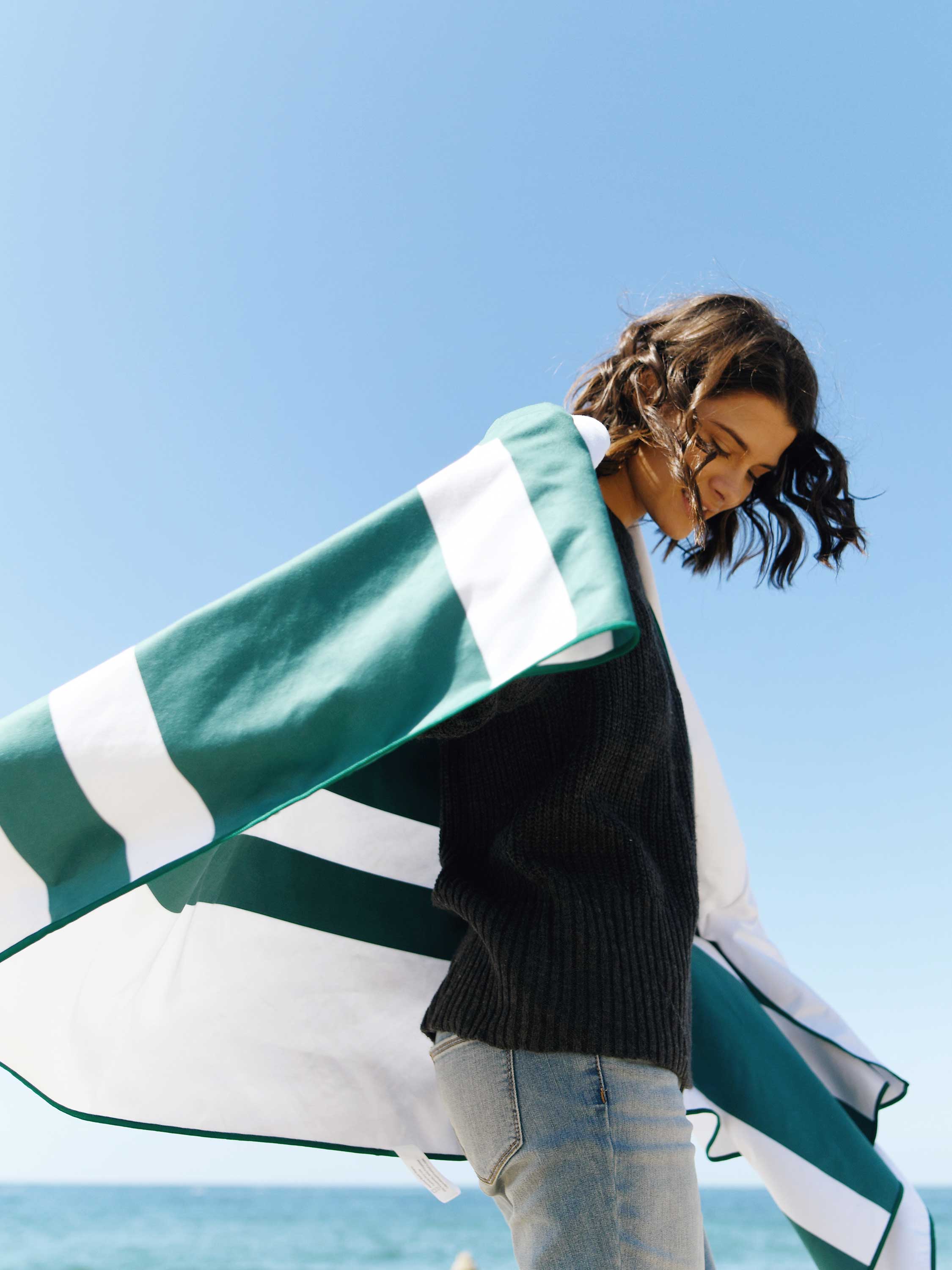 Juniper Microfiber Beach Towel