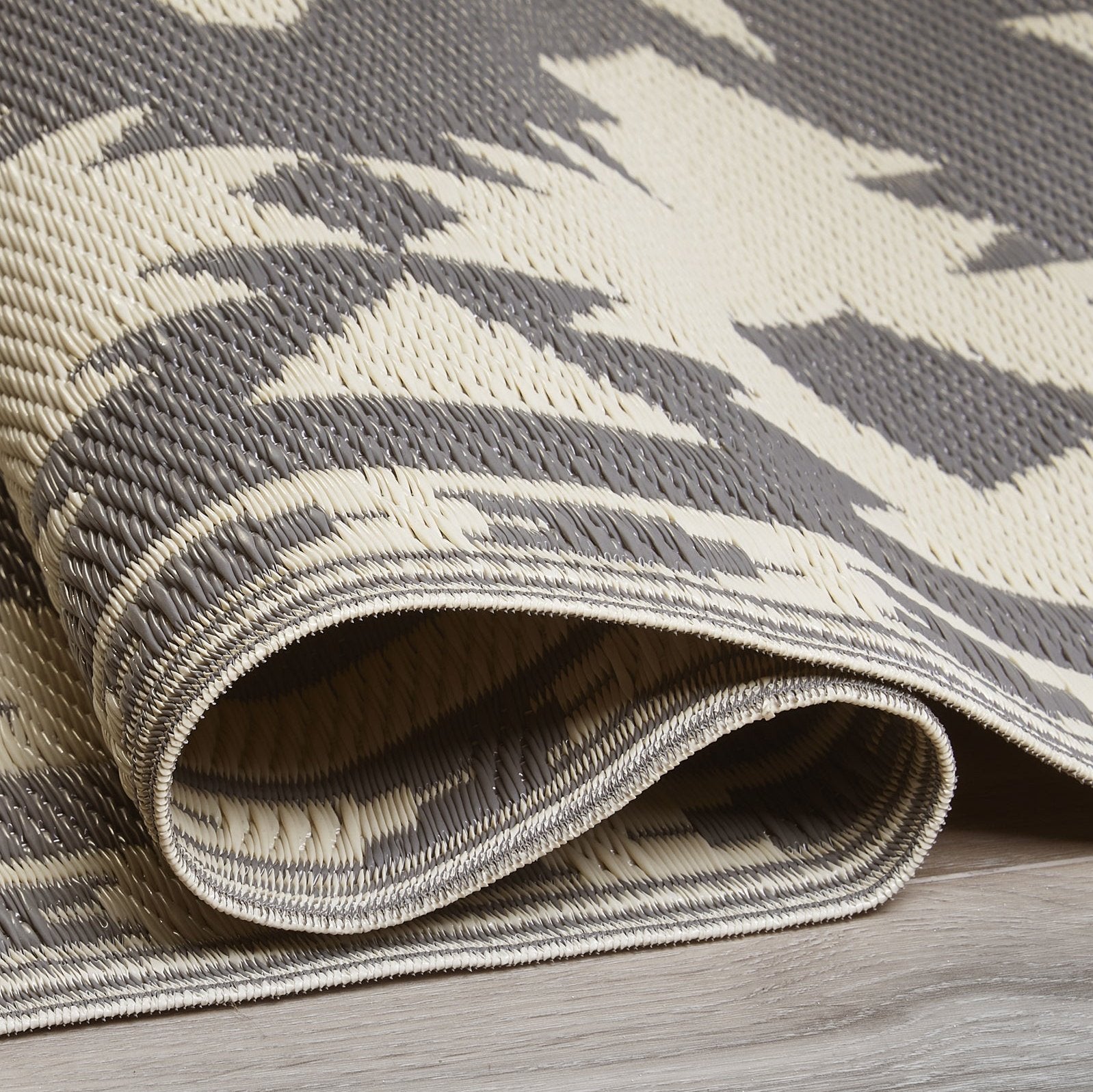 Miramar - Gray Outdoor Rug For Patio Final Sale