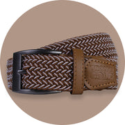 Mocha Premium Stretch Belt
