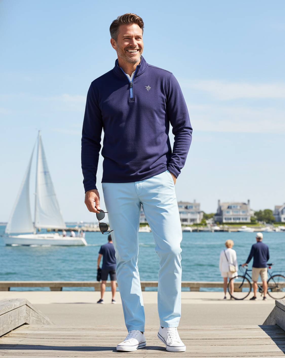 Montauk Quarter Zip Midweight Comfort