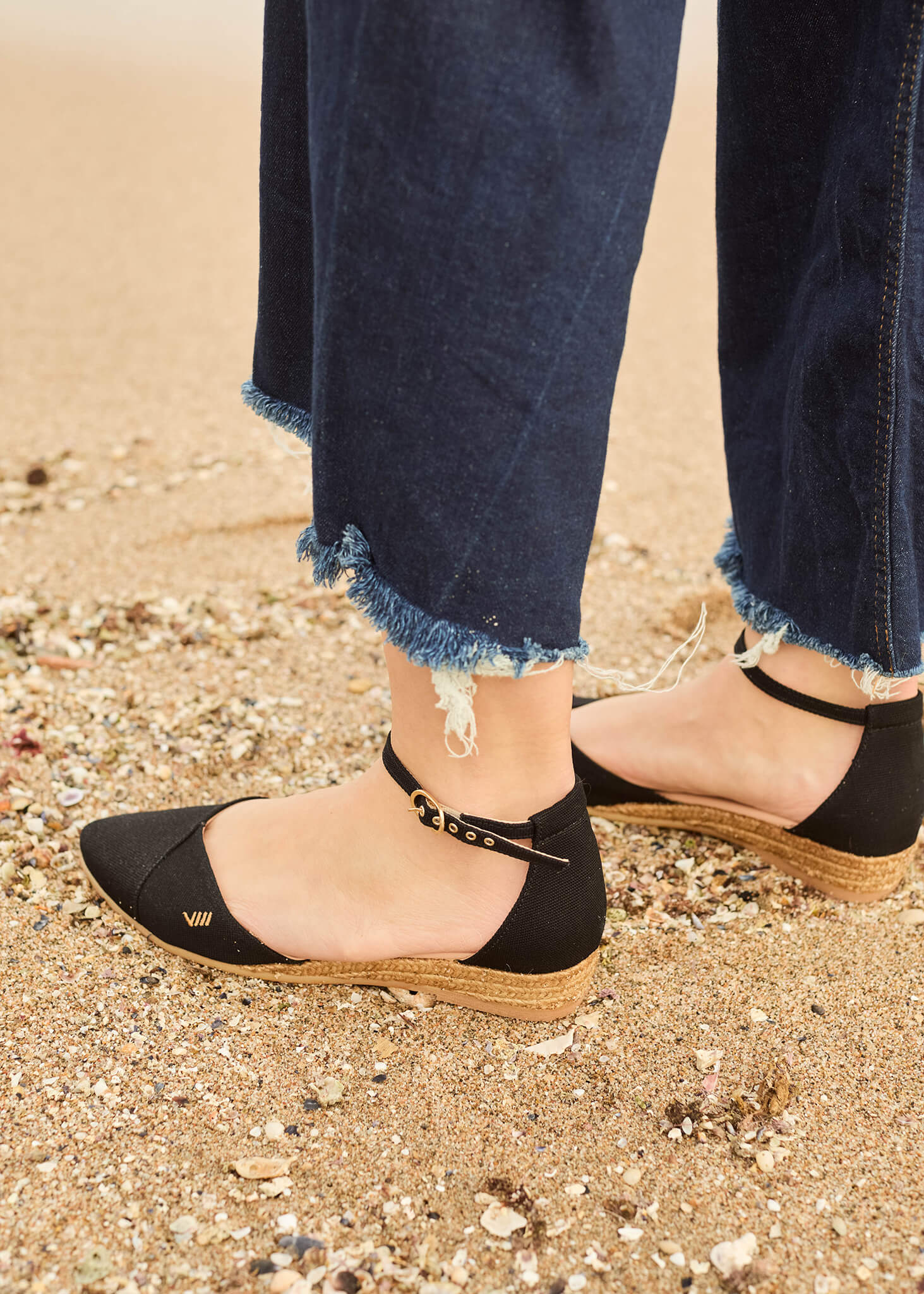 Montroig Canvas Espadrille Flats