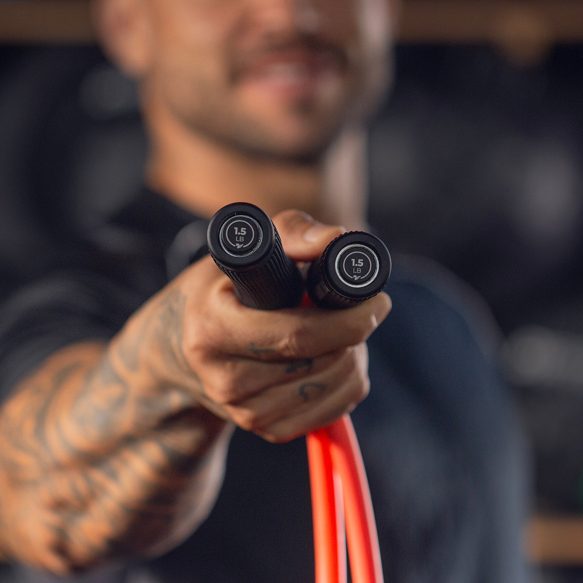 Muay Thai 3.0 - Adjustable 1.5lb Weighted Jump Rope