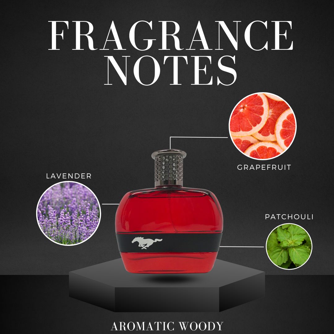 Mustang Red EDT for Men 3.4 oz
