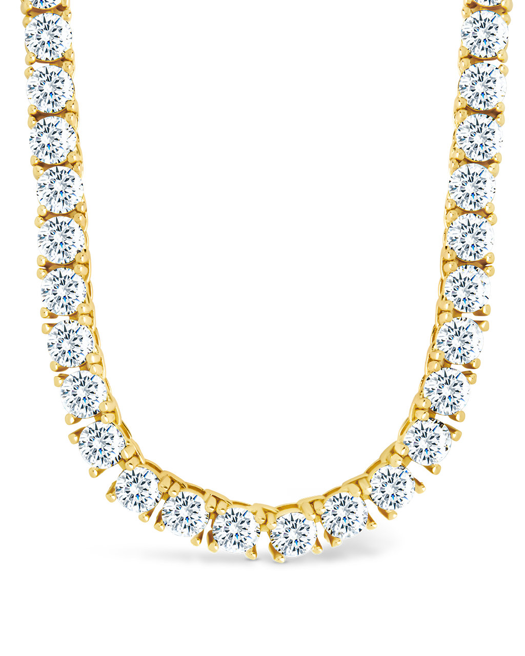 Jadon Adjustable Cz Tennis Necklace