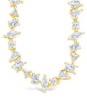 Ellery Adjustable Cz Tennis Necklace