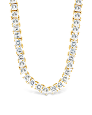 Brette Adjustable Cz Tennis Necklace