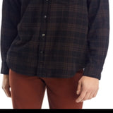 Norse Projects Algot Relaxed Fit Check Shirt Brown Size L