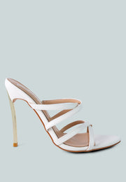 Nightclub Ready Strappy Stiletto Heel Sandals