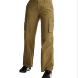 Madewell Low Slung Straight Cargo Pants Green
