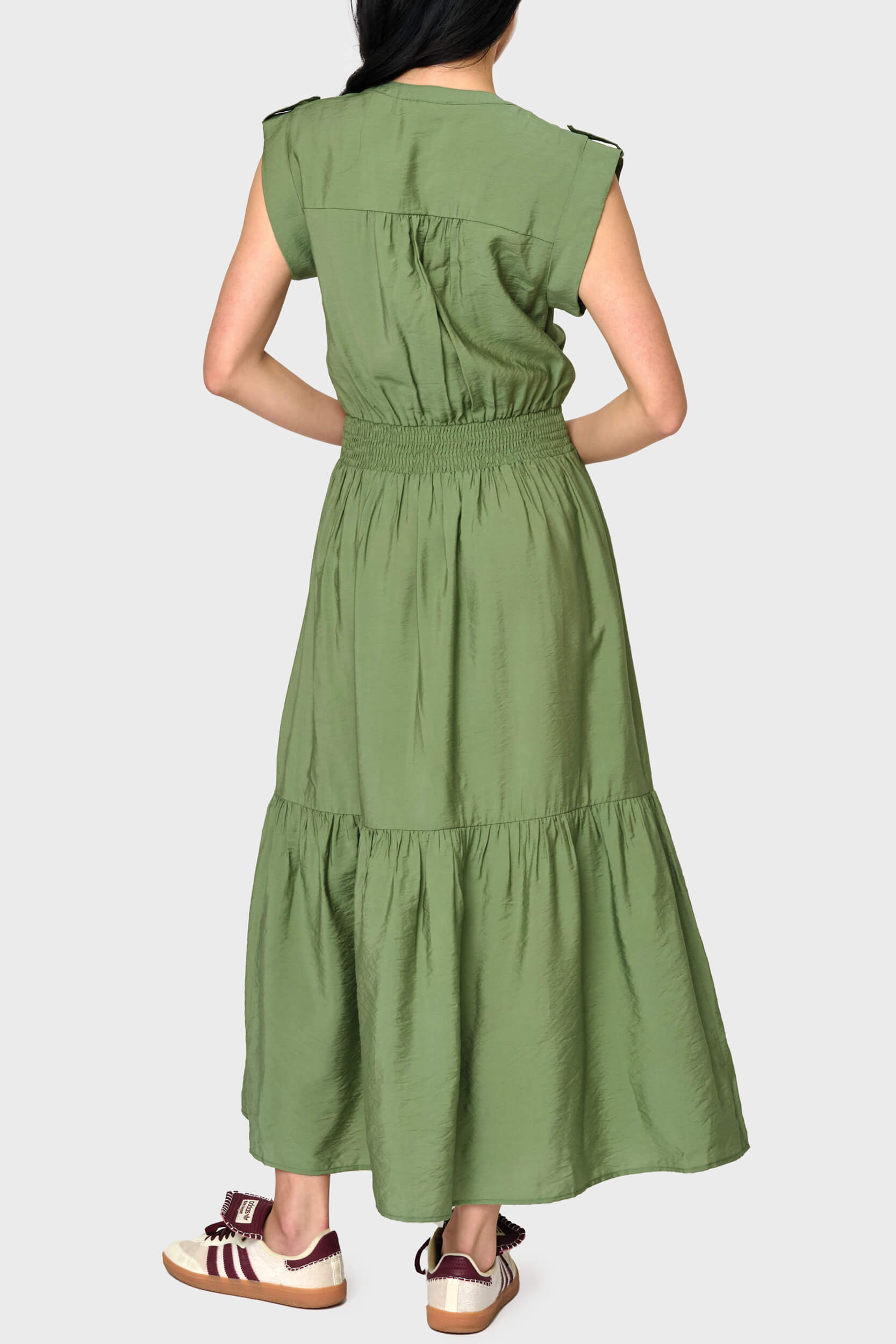 Lindsey Utility Maxi Dress