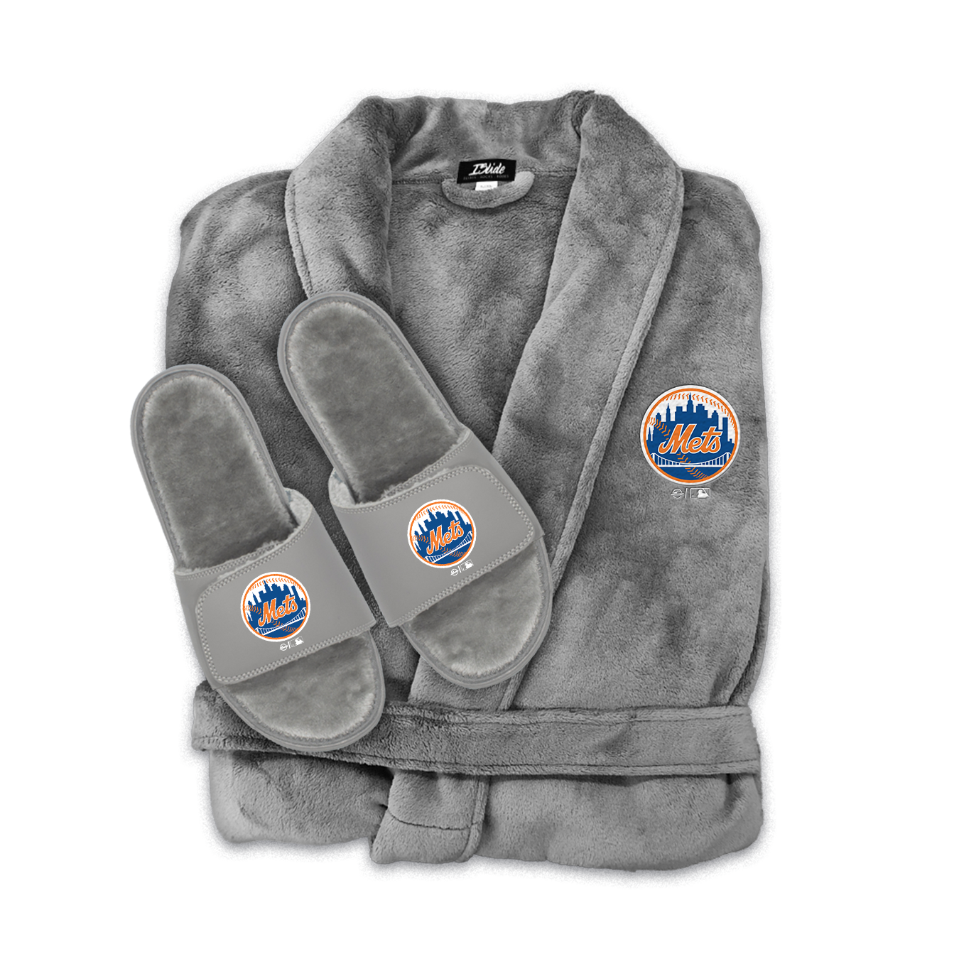 New York Mets Boss Robe & Slides Bundle