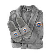 New York Mets Boss Robe & Slides Bundle