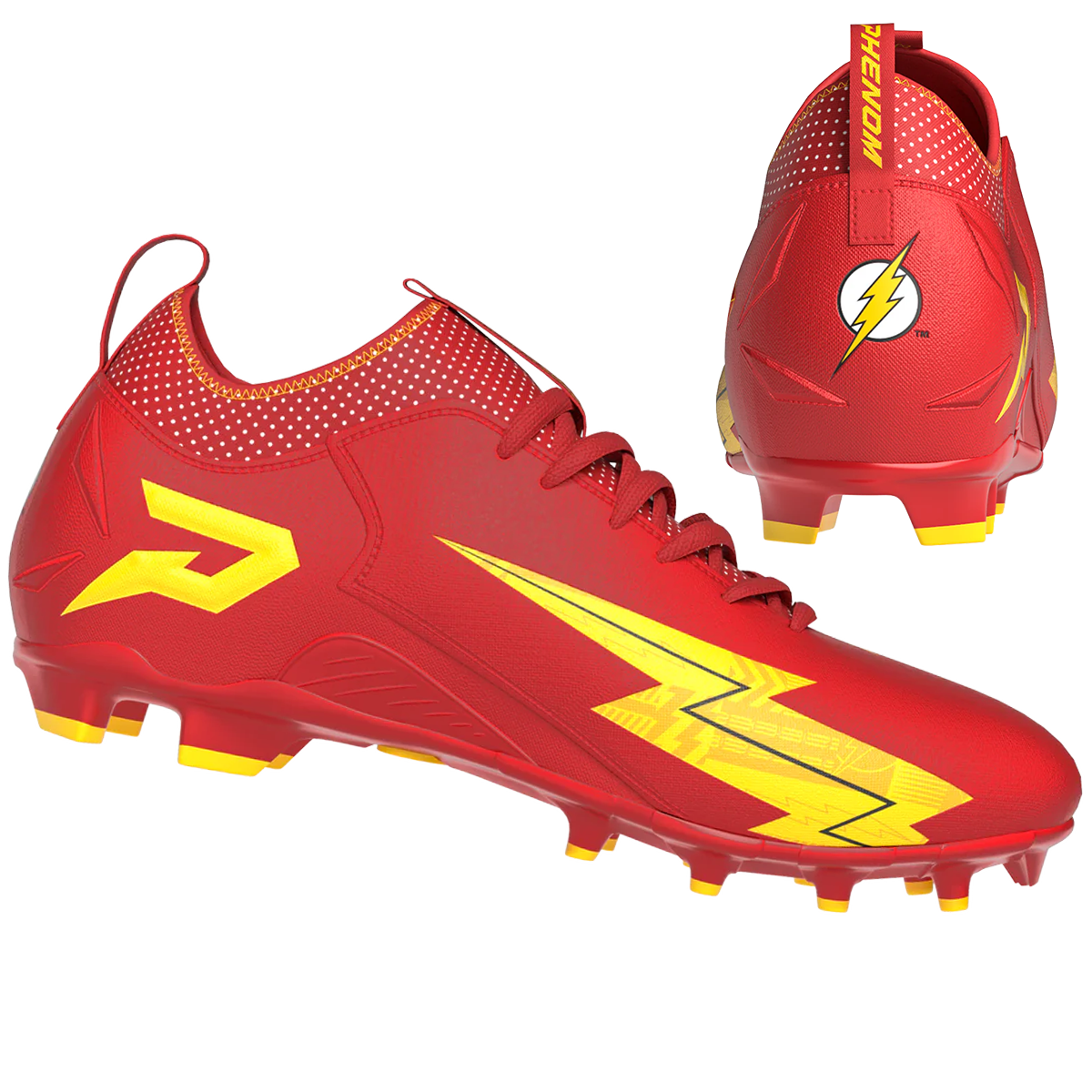 Quantum Speed The Flash Football/Lacrosse/Rugby Cleats