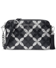 Michael Kors Crossbody Md Camera Bag Black/silver