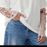 Free People Gardener Laye Over White