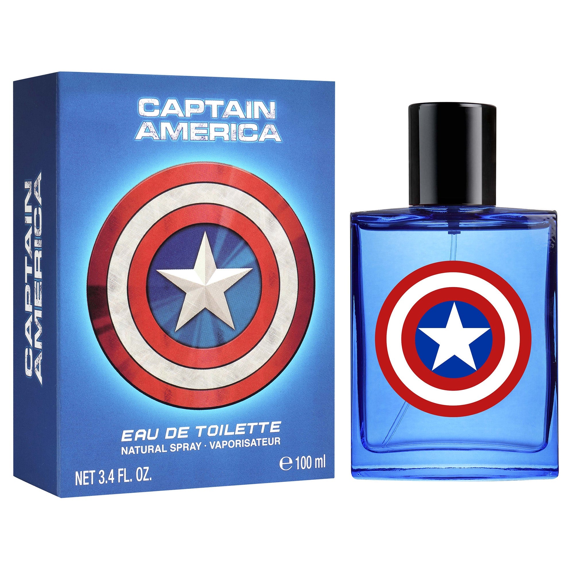 Marvel Captain America Edt 3.4 Oz