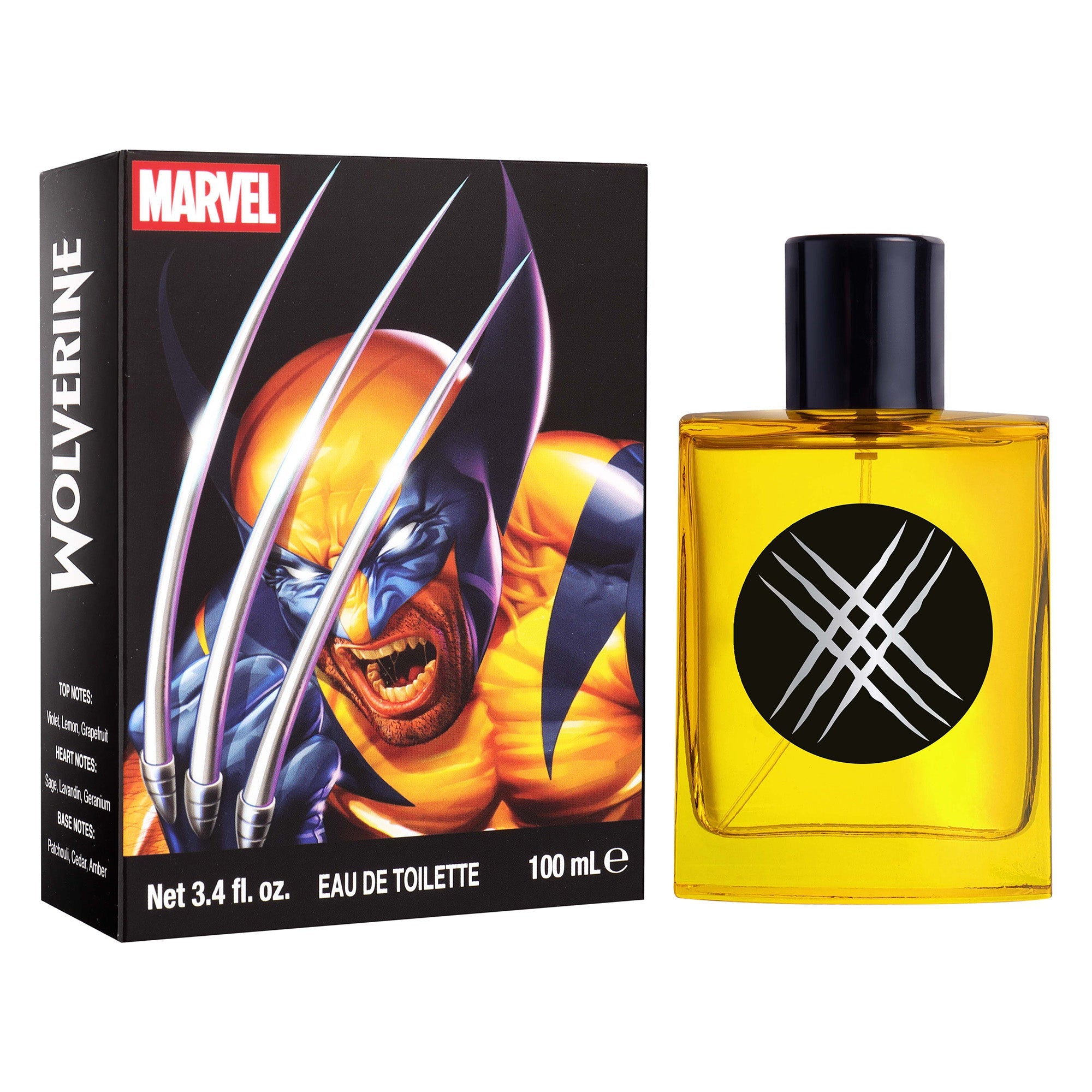 Marvel Wolverine Edt 3.4 Oz