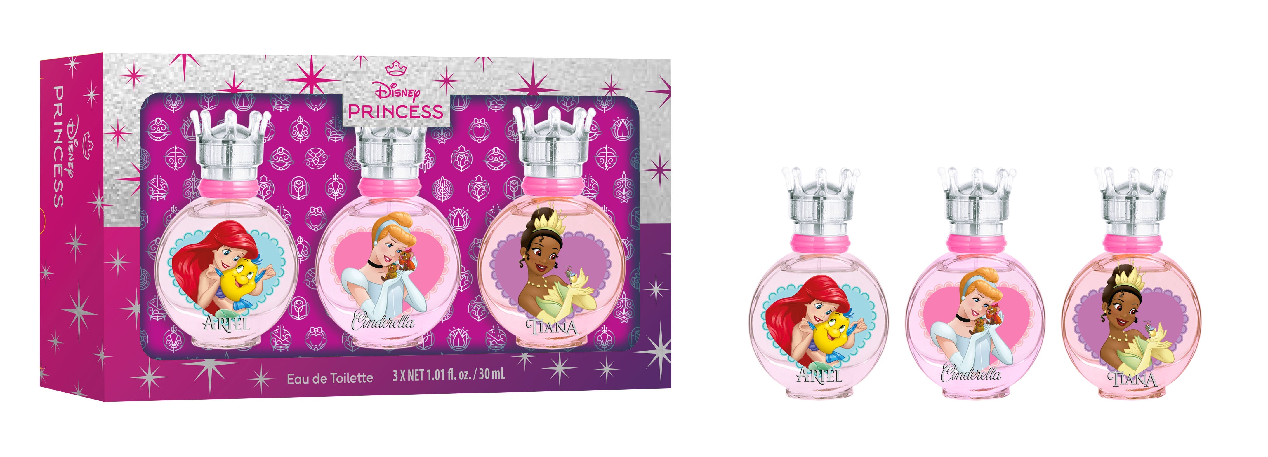 Disney Princess Mini Set Edt 3 X 1.0 Oz