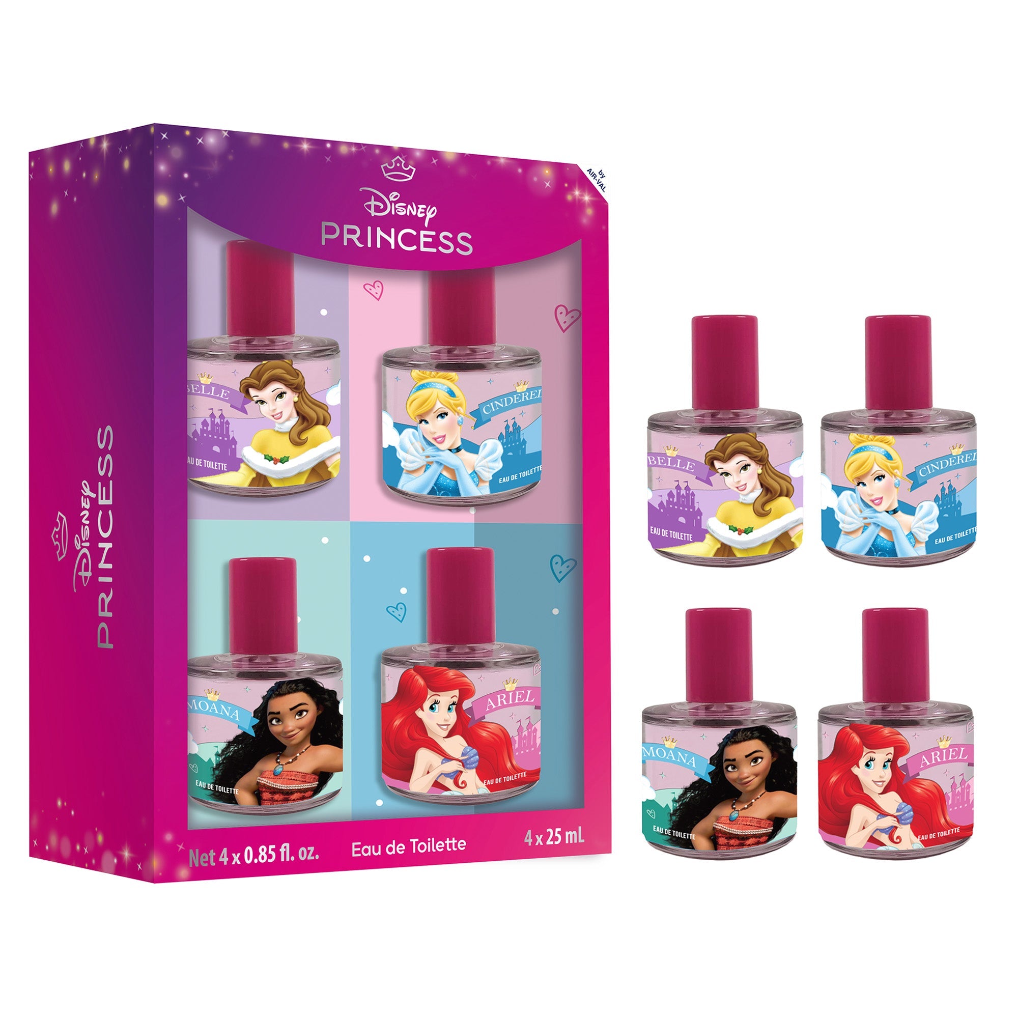 Disney Princess Mini Set Edt 4 X 0.85 Oz