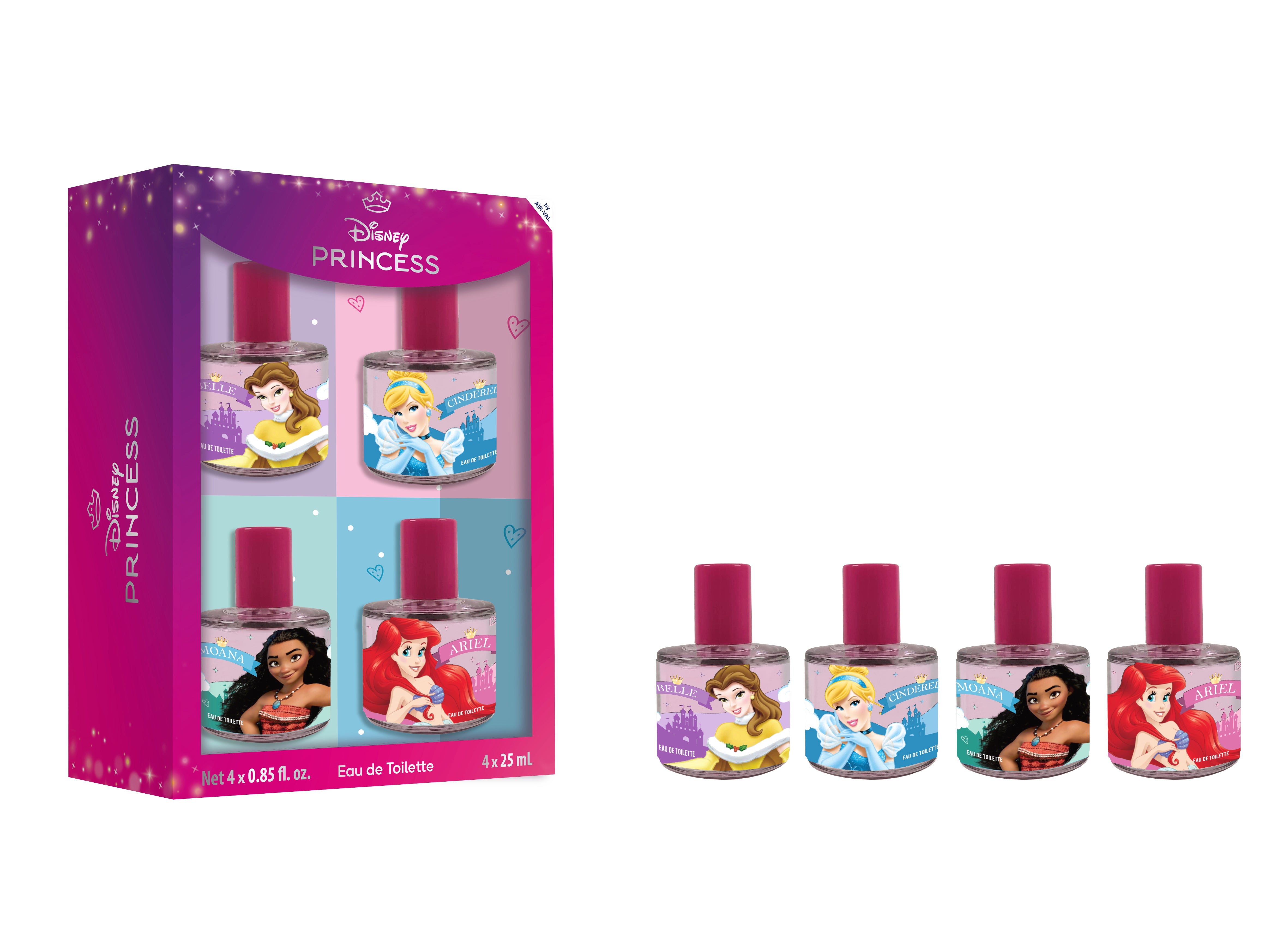 Disney Princess Mini Set Edt 4 X 0.85 Oz