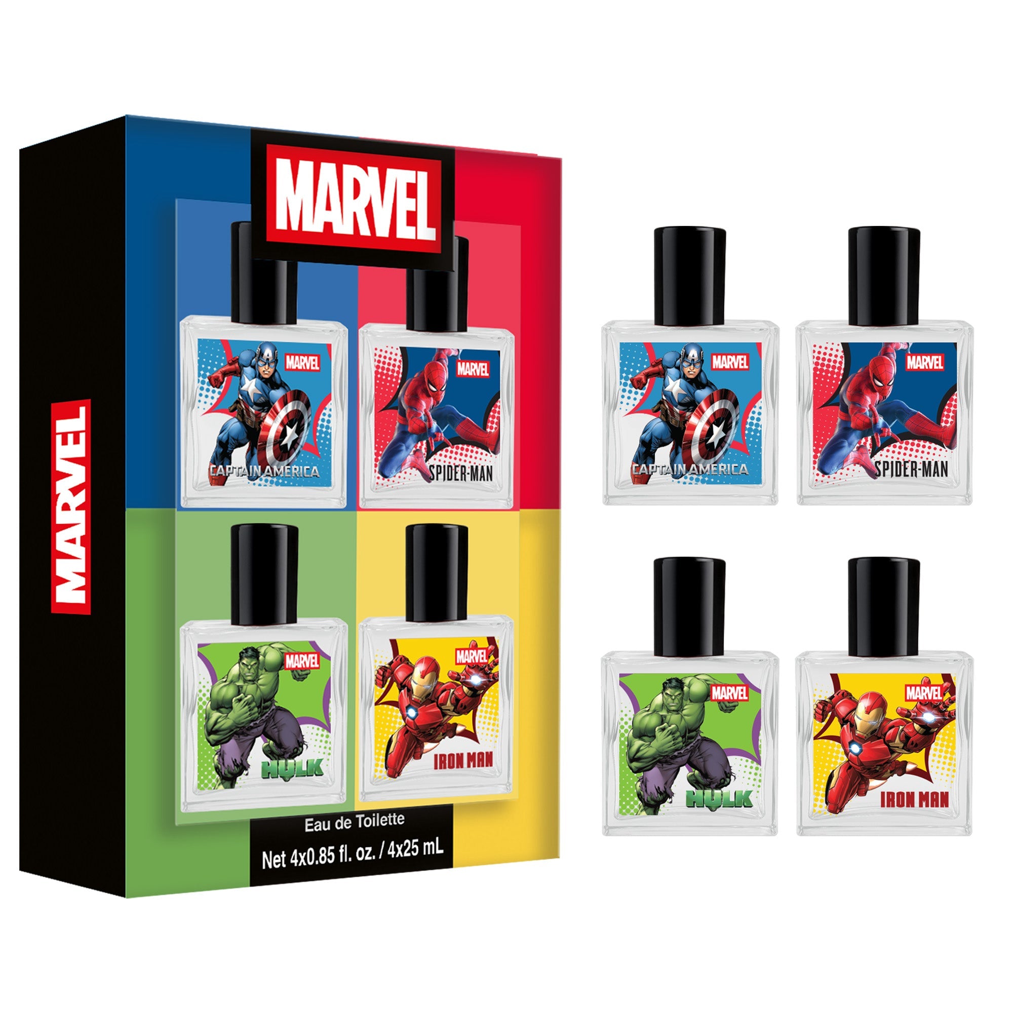 Marvel Mini Set Edt 4 X 0.85 Oz