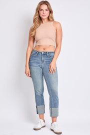 Women's Luxe Dixie High Rise Mega Cuff Straight