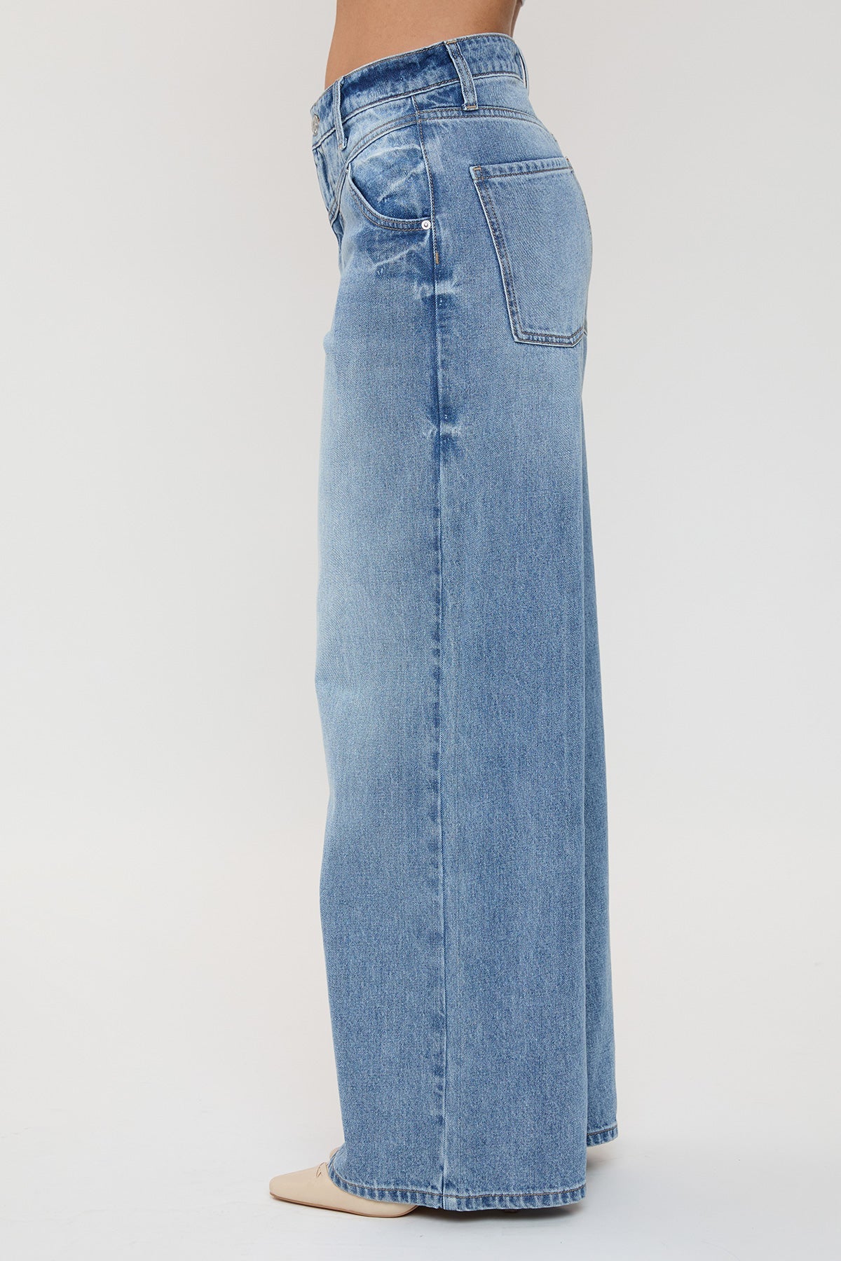 Women's Relaxed Extra Baggy Wide Leg Jeans