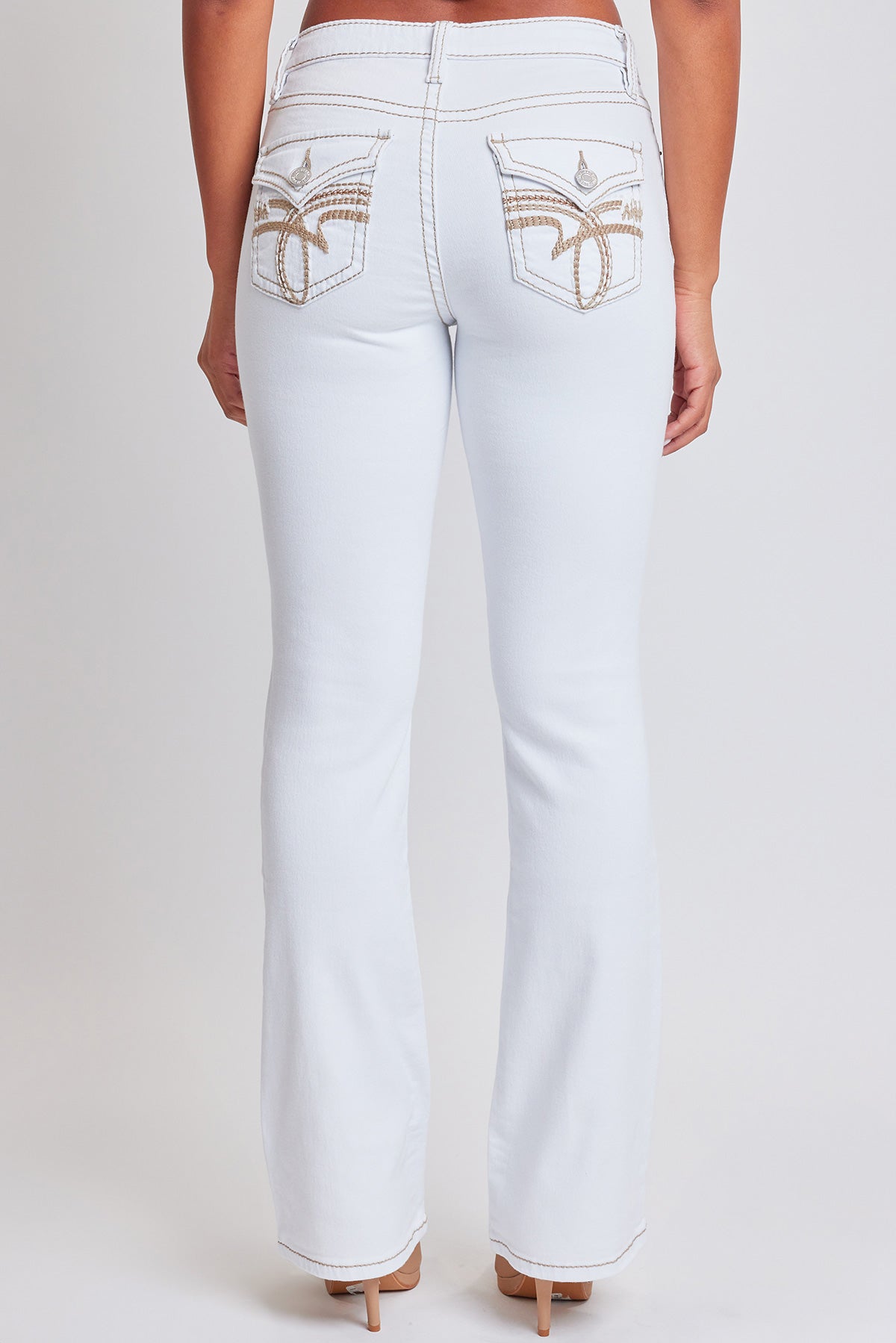 Women’s Premium Heavy Stitch Mid-rise Bootcut Jeans