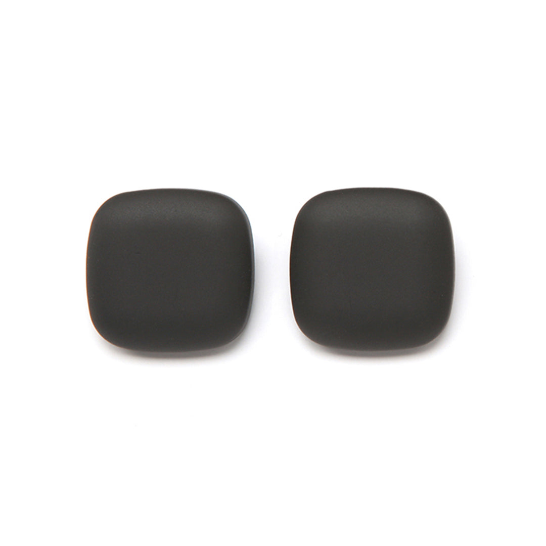Lara Barile Clip Earring Matte Black