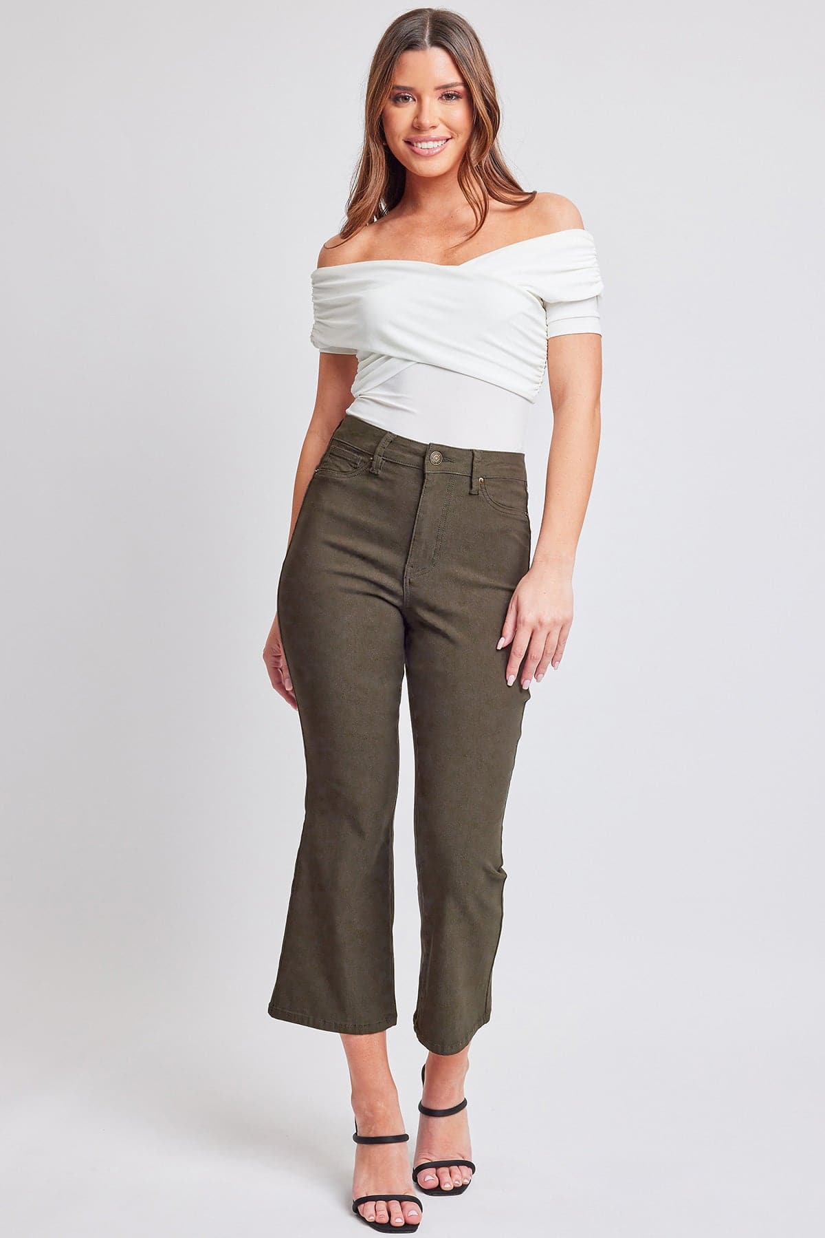 Women's Hyperstretch Cropped Kick Flare Pants