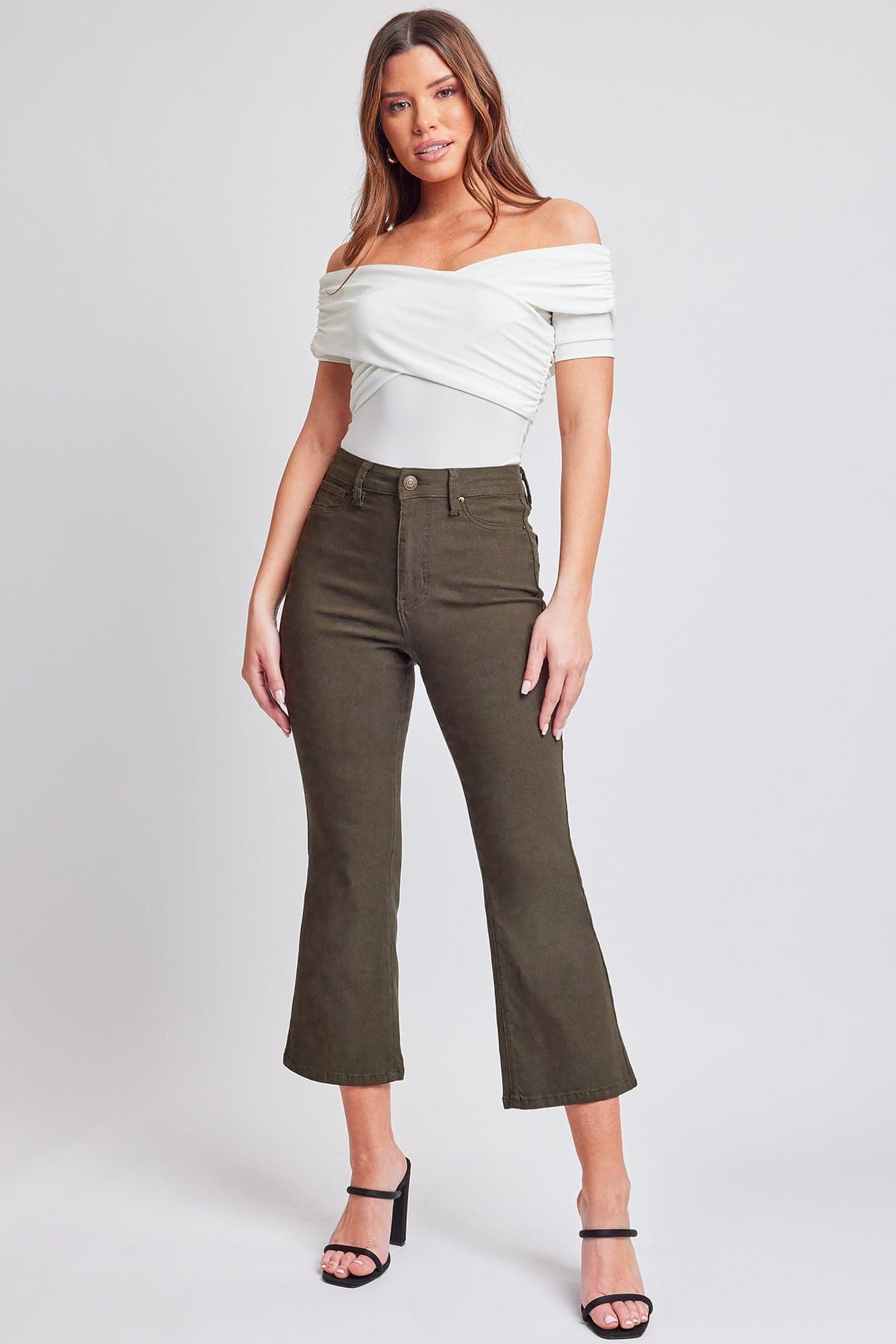 Women's Hyperstretch Cropped Kick Flare Pants