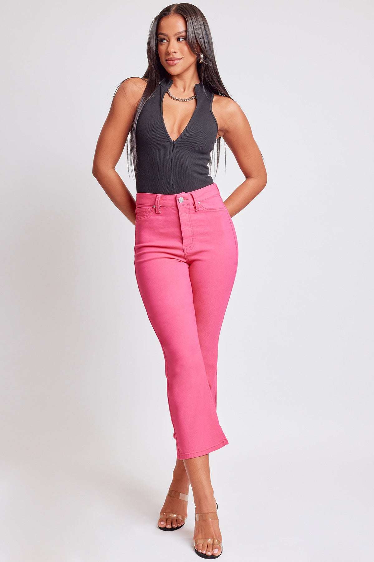 Women's Hyperstretch Cropped Kick Flare Pants