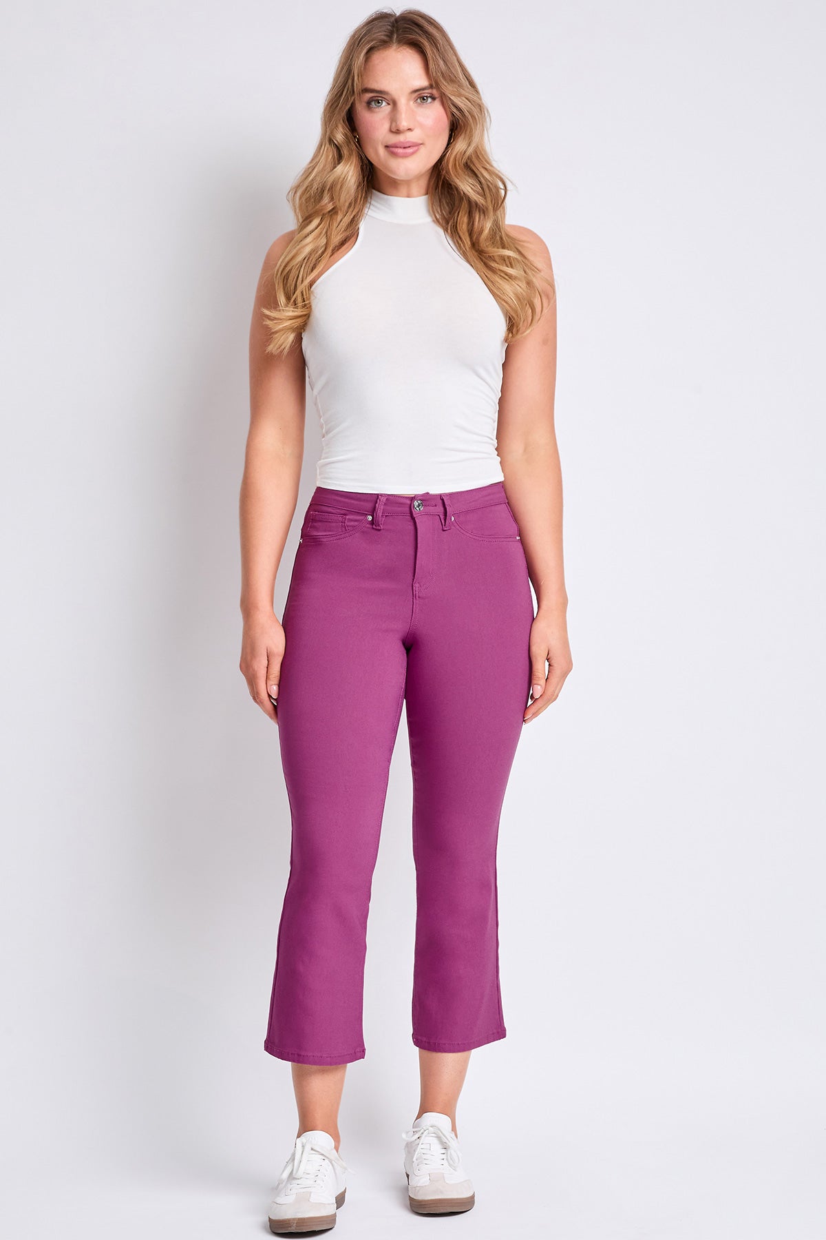 Women's Hyperstretch Cropped Kick Flare Pants
