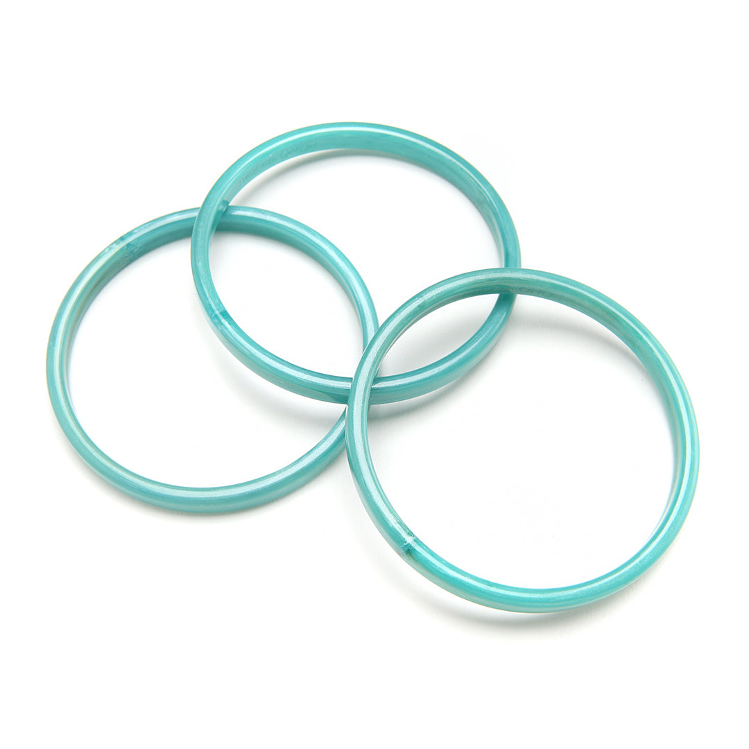 Twiggy Bangle Set Of 3 Sardinia Sea
