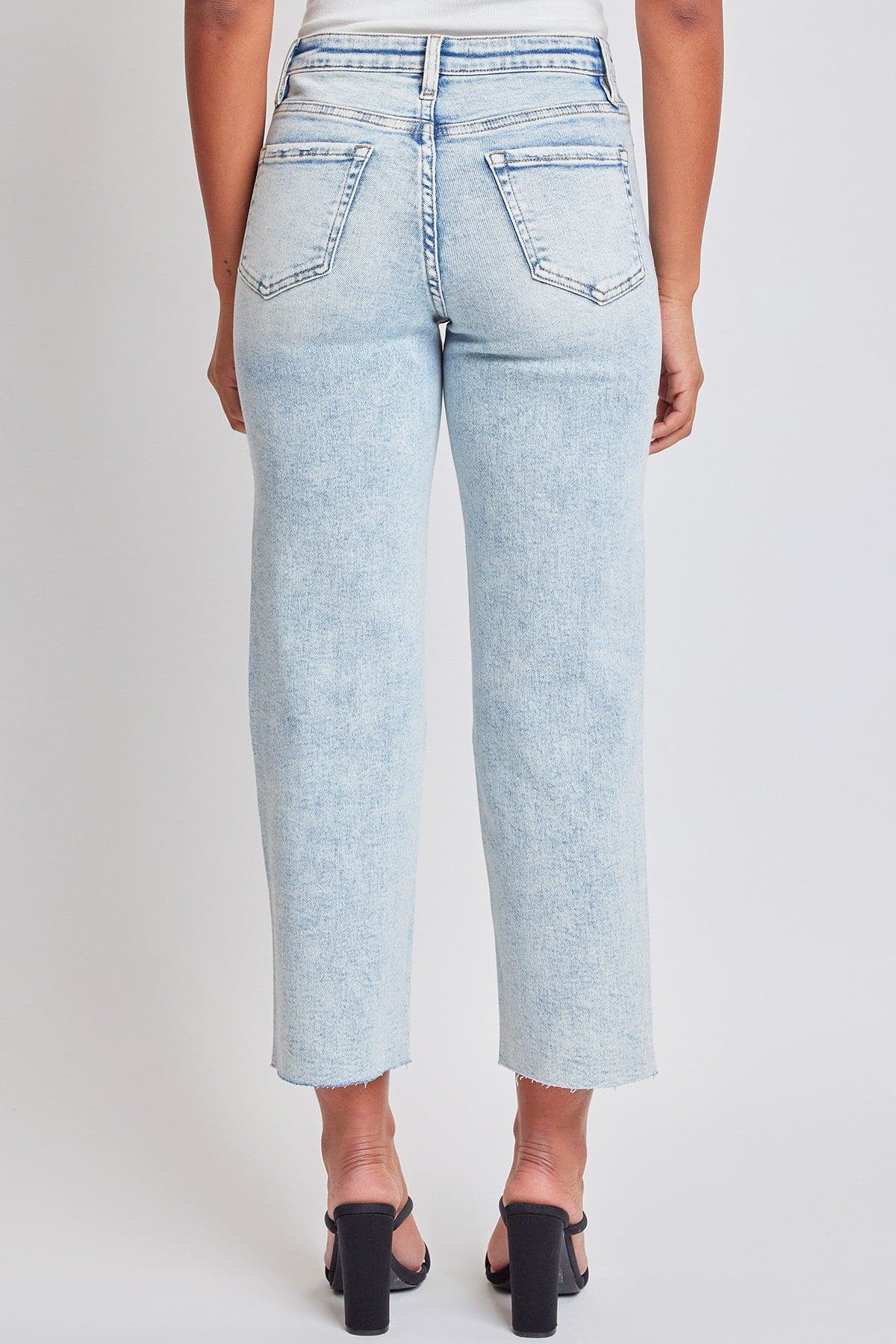 Women's Luxe Cropped Straight  Jeans