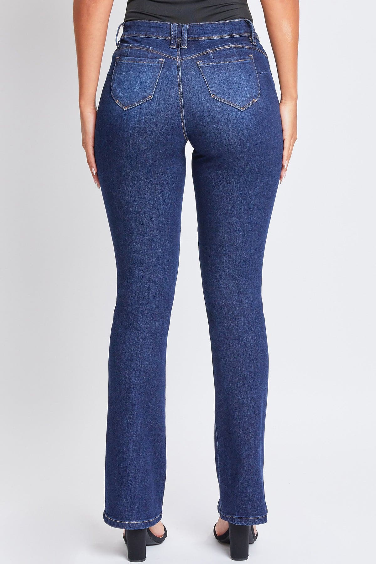 Women's Wannabettabutt Mid Rise Bootcut Jeans