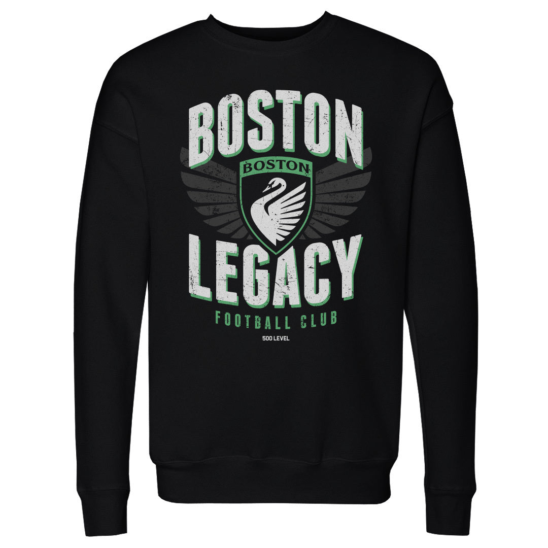 Boston Legacy FC Team Name WHT Sweatshirt