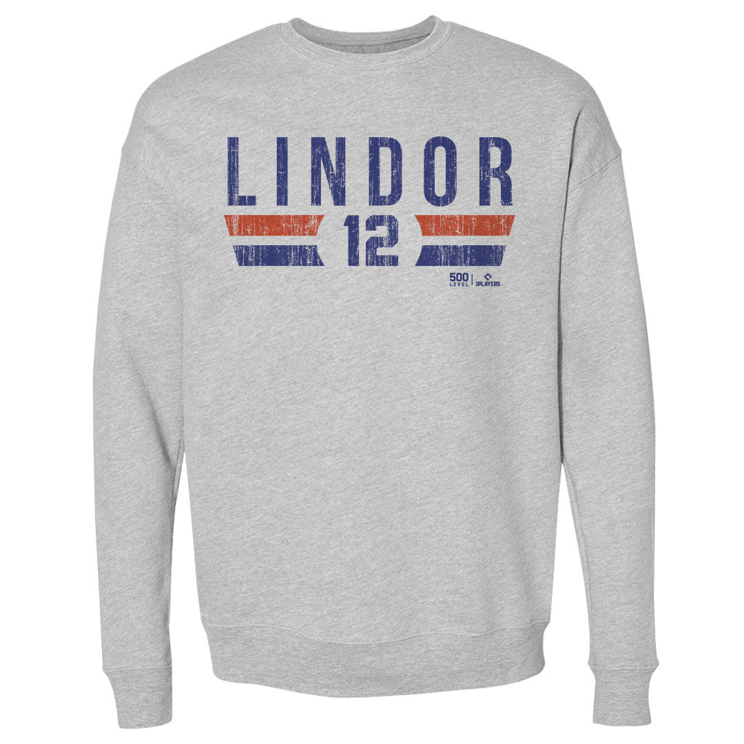 Francisco Lindor New York Mets Font Sweatshirt
