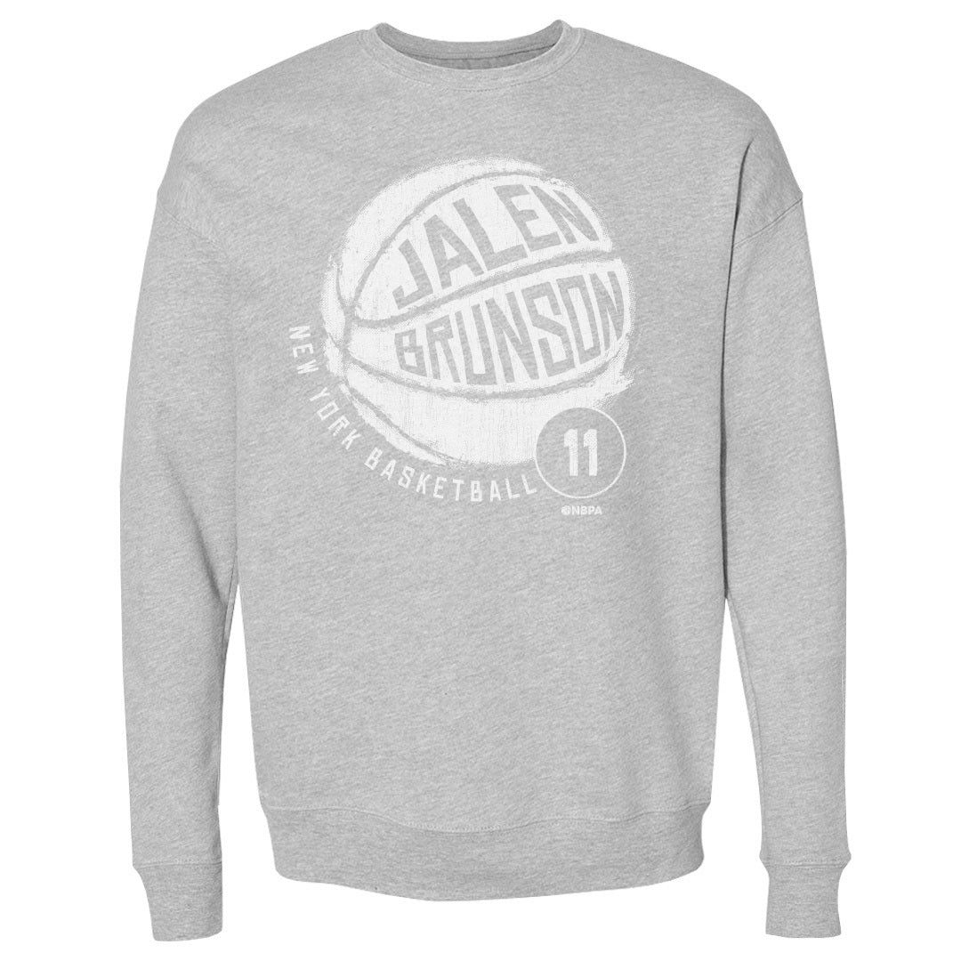 Jalen Brunson New York Basketball WHT Sweatshirt