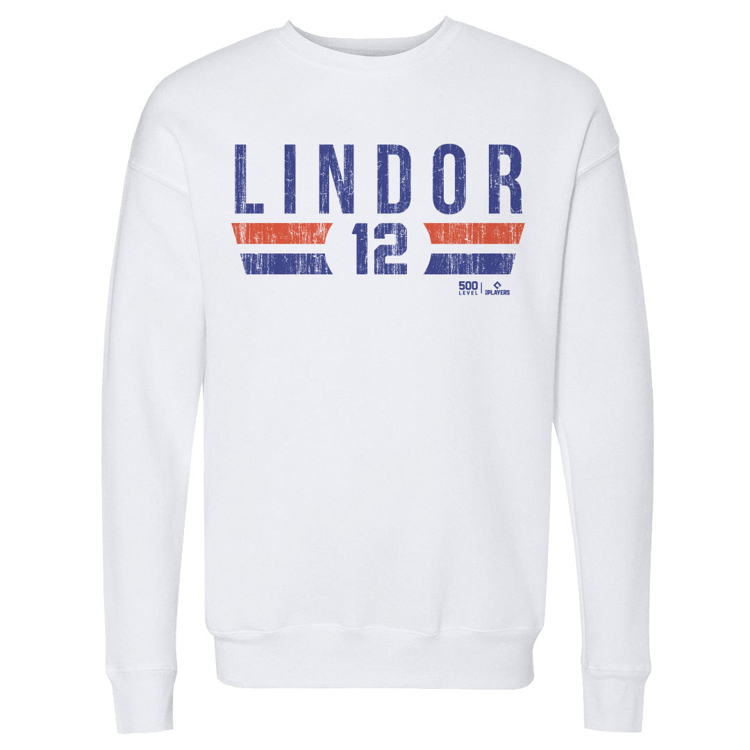 Francisco Lindor New York Mets Font Sweatshirt