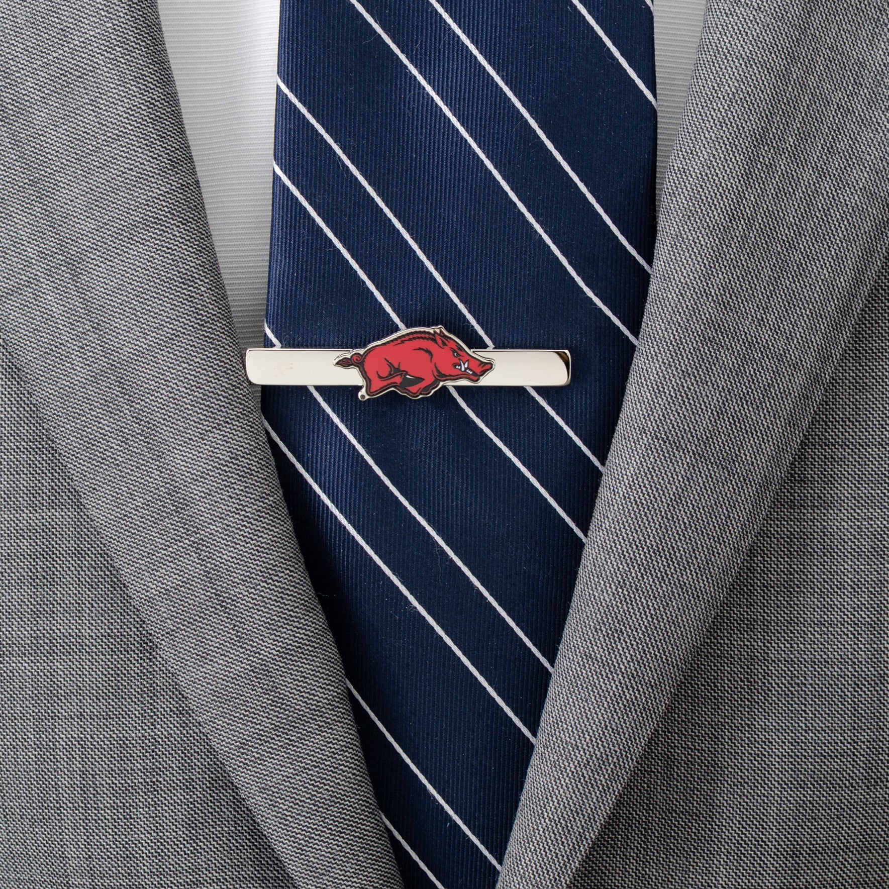 Ncaa University Of Arkansas Razorbacks Tie Clip