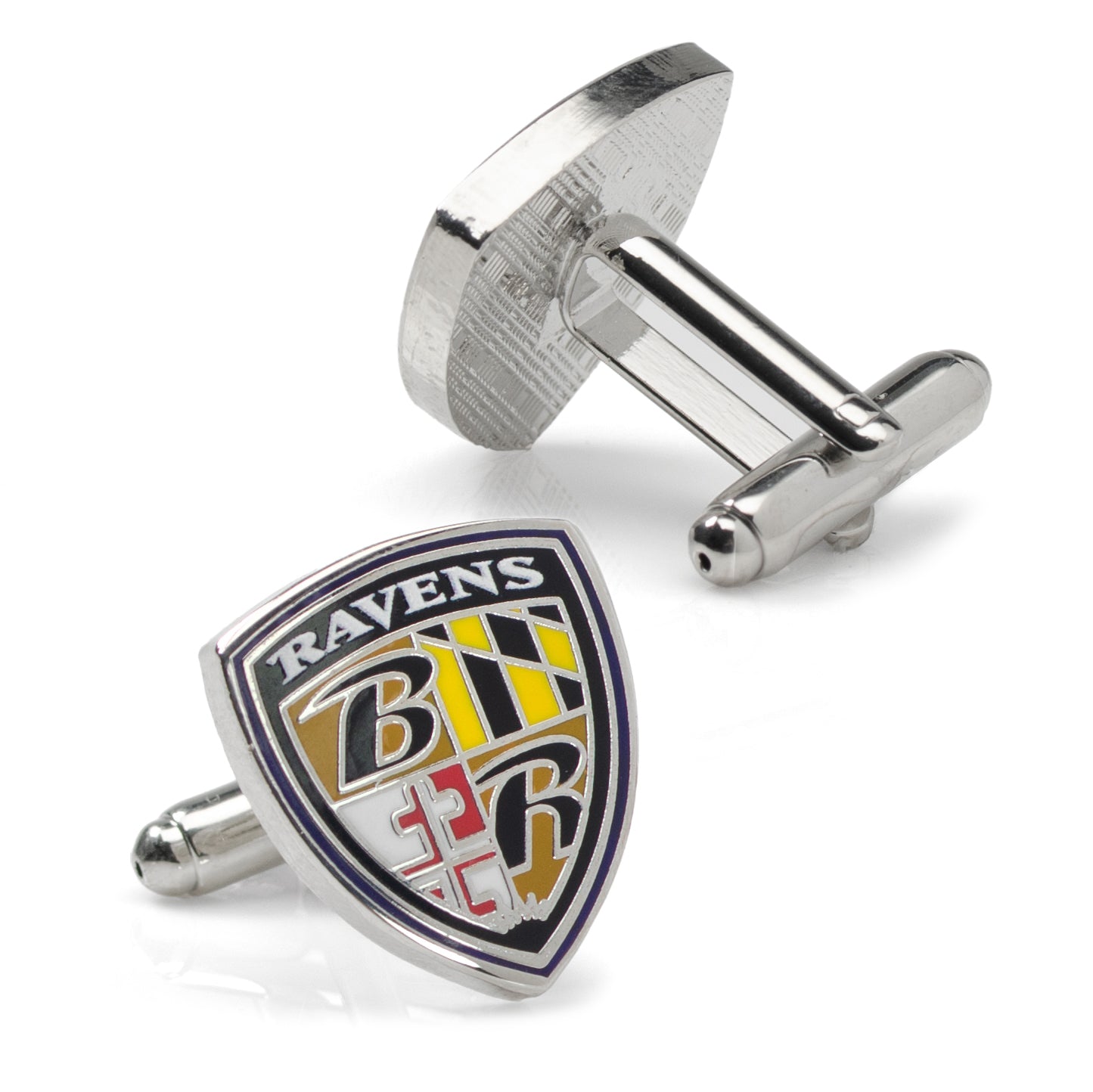 Nfl Baltimore Ravens Shield Cufflinks